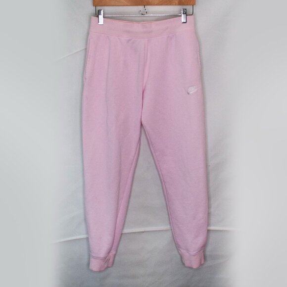 Nike Club Fleece Jogger Sweatpants Girls XL Pink Pants Sweats Activewear Z12X - Picture 1 of 6